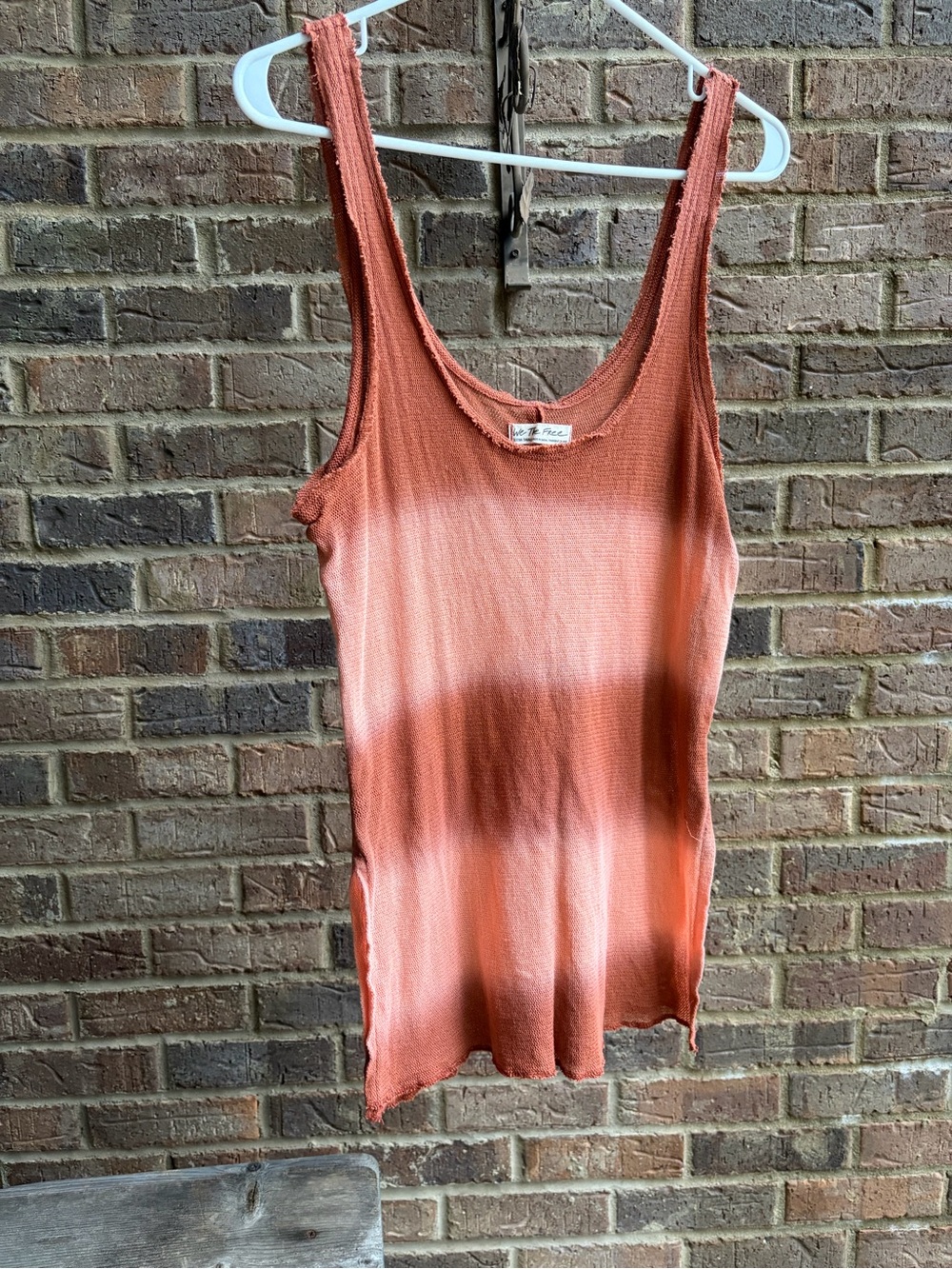 Free People Lightweight Rust Orange Tank Top - Women